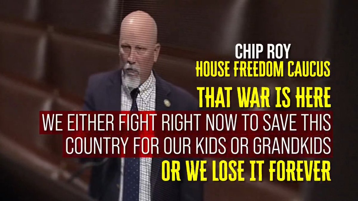 Texas Congressman Chip Roy is the author of the SAVE Act, that would make sure only American citizens vote in American elections. Every member of the House Freedom Caucus supports the SAVE Act. President Trump supports the SAVE Act. Time for the U.S. Senate to pass the SAVE Act!