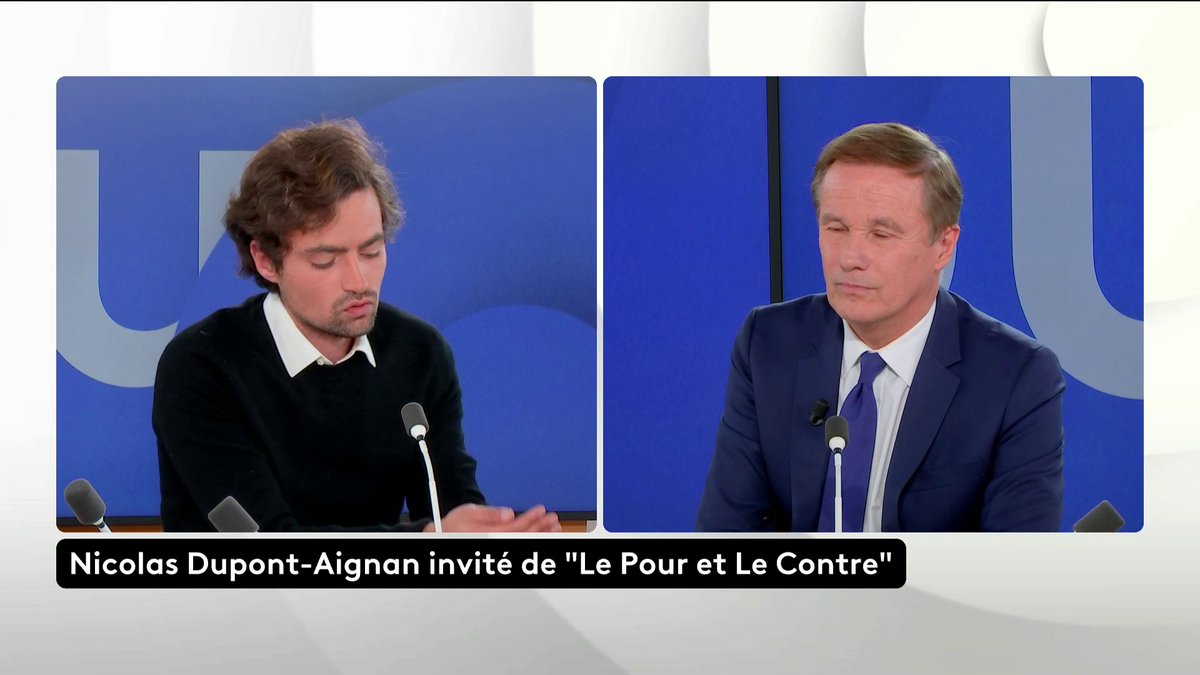 🔴 Europe : "Macron comme les autres s’est vendu à l’atlantisme : l’Europe se couche, l’Allemagne baisse la tête, et les pièges ukrainien, nous enferment. Les Français ne doivent compter que sur la France", clame Nicolas Dupont-Aignan. #LePourEtLeContre #Canal16