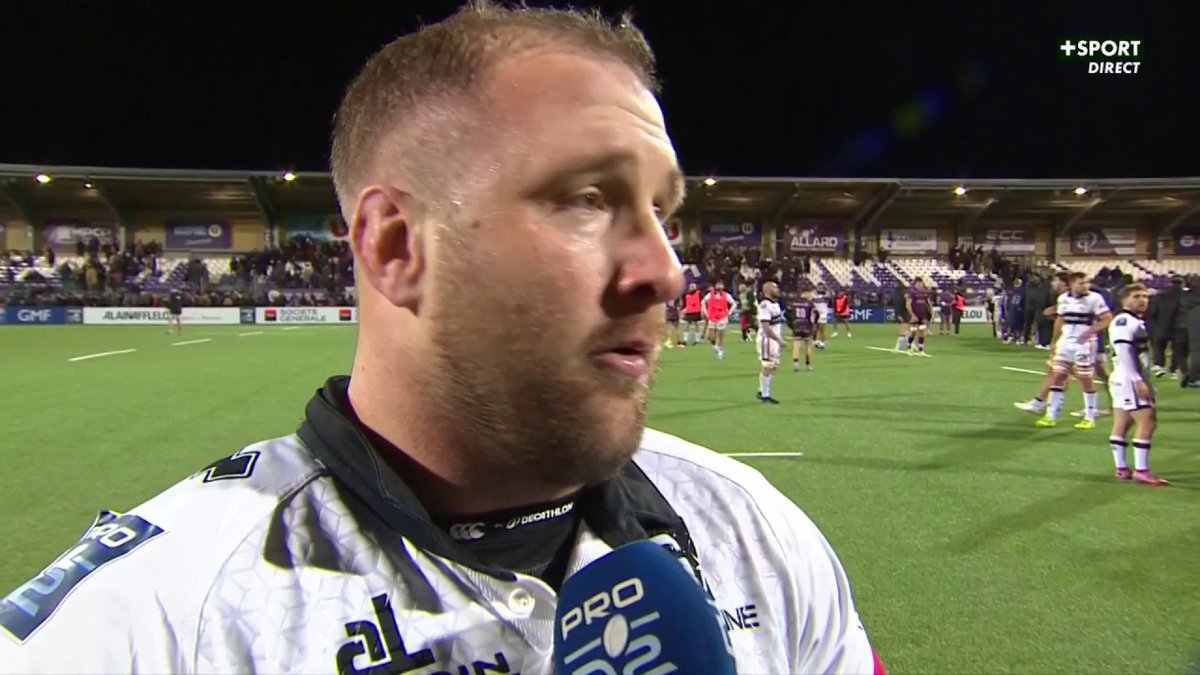 "Je suis fier d'eux" 🎤 Les mots forts de Loïc Godener après la victoire d'Oyonnax face à Soyaux-Angoulême 💥