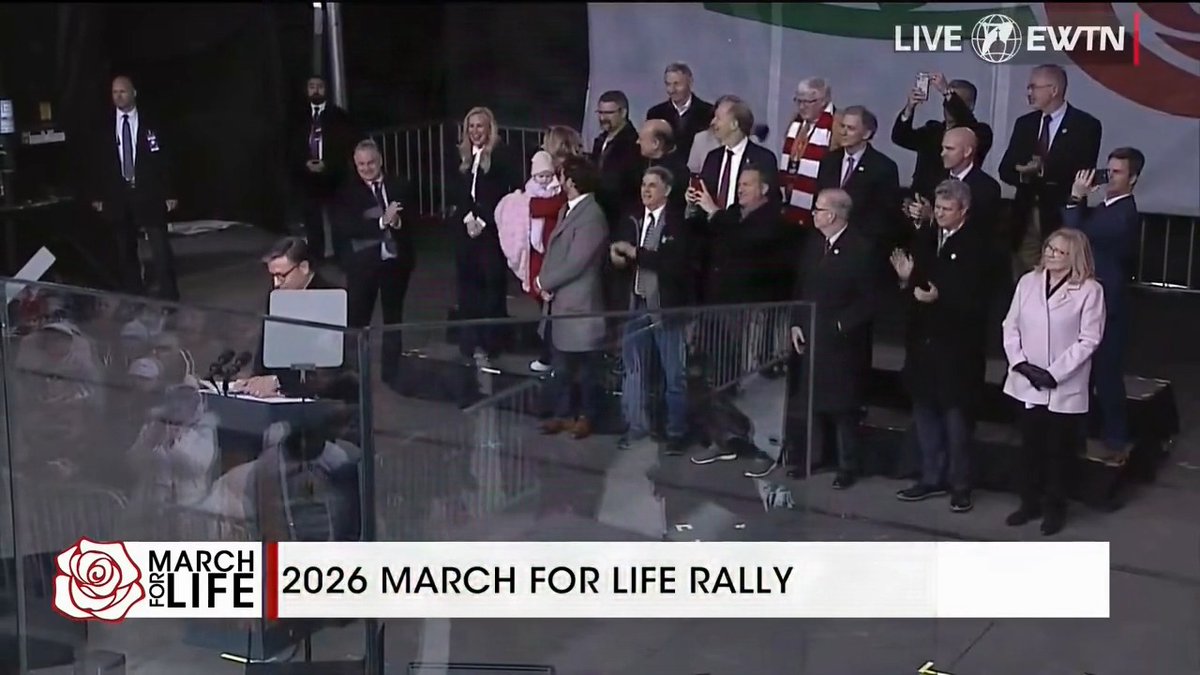 "I am eternally grateful that my parents allowed me the chance at life." — Speaker Mike Johnson Our rights of life and liberty do not derive from government — they are a gift from God Himself. At the March for Life today, the Speaker reminded us of a foundational truth: every person is made in the image of our Creator. Our rights of life and liberty do not derive from government—they are a gift from God Himself. We are proud to stand for the sanctity of life, not just in word, but in deed. From stopping taxpayer-funded abortions to launching investment accounts for every newborn, we are ensuring every child has the chance to fulfill their God-given potential. House Republicans will never stop working to support children, mothers, and young families.