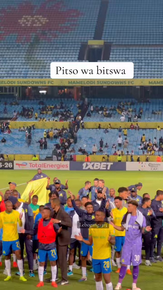 Batho ba batla pitso #MamelodiSundowns