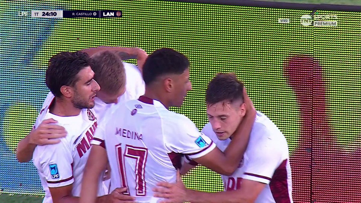 🔥🇦🇷 RODRIGO CASTILLO Y EL 1-0 DE LANÚS.