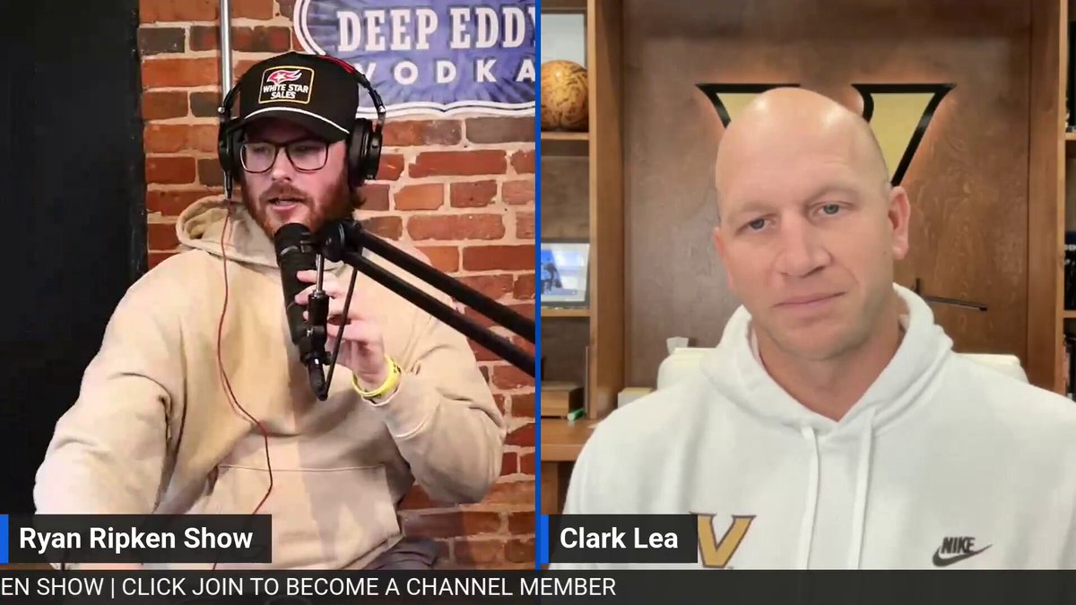 Vanderbilt Head Football Coach Clark Lea has taken the Commodores to a level many didn't think possible. I asked him today if he ever takes a step back to realize what he's accomplished. His answer didn't disappoint: