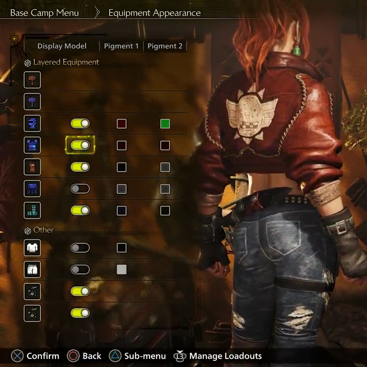 Here's a quick little Monster Hunter Wilds fashion tip: Specific chest pieces have an interesting interaction with certain gloves. For example, the Hawkheart Jacket removes the upper fur part of the Orion Vambraces. Great for when you just want some ordinary fingerless gloves 👌