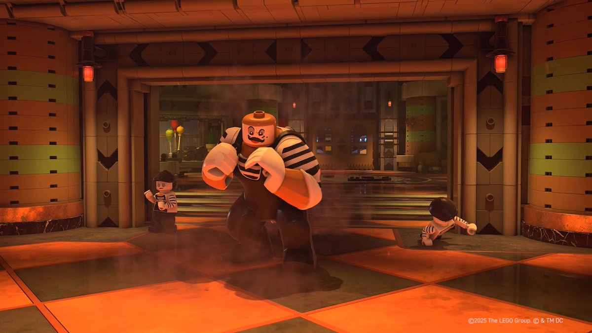 The bigger they are, the harder they… CLANG! #LEGOBatmanGame