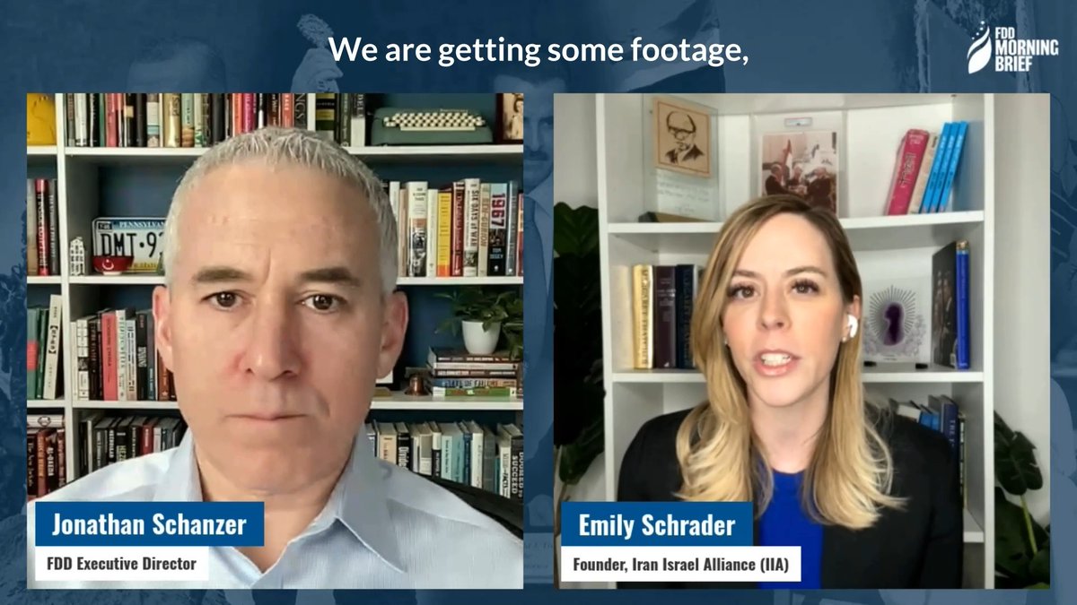 As Iran restores internet access to select, government-approved users, the regime is narrowing what the world sees and who gets to speak for the country. FDD Executive Director Jonathan Schanzer and Iran Israel Alliance Founder Emily Schrader - אמילי שריידר امیلی شریدر break down why what we are seeing from Iran right now should raise alarm. 📺: