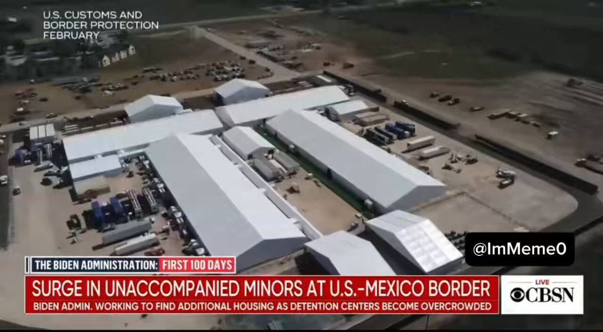 🚨BREAKING: The Trump administration is placing migrant children in temporary processing facilities where children say they are hungry, rarely allowed to shower, and forced to take turns sleeping on the floor due to lack of space. Just kidding… this happened under the Biden presidency, but Democrats were radio silent for over four years and are only now starting to pay attention and worry about migrant children’s well-being. Funny how that timing works.