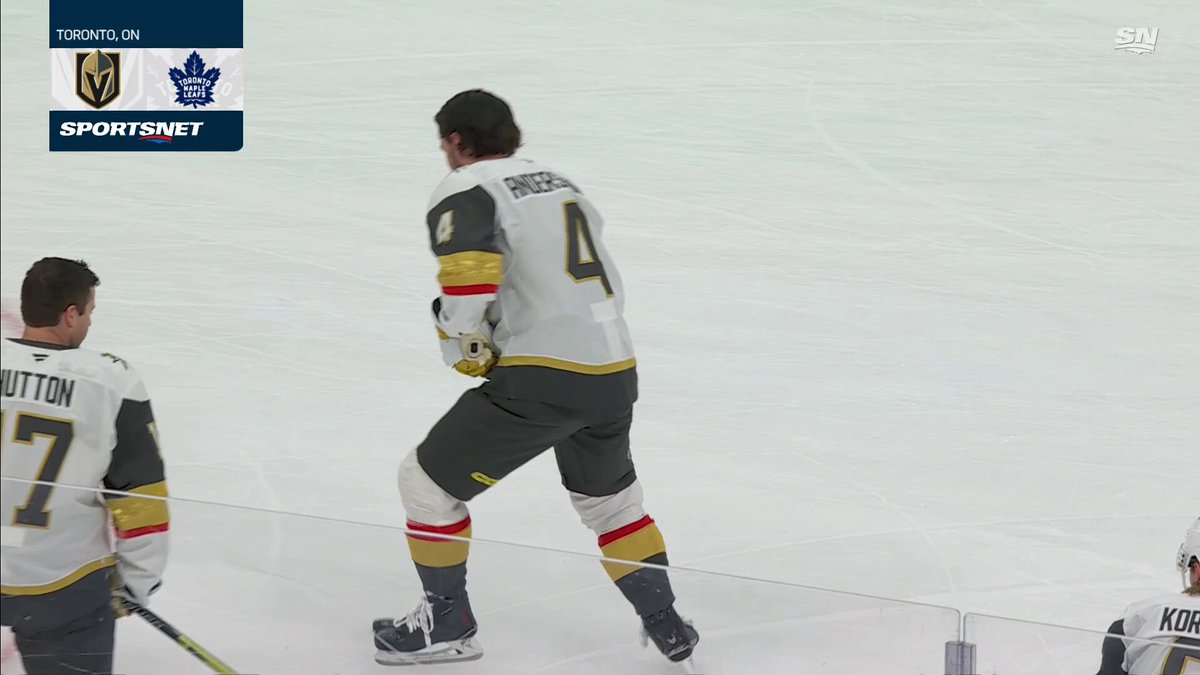 Rasmus Andersson's Vegas Golden Knights debut is on deck 🔜 The Hockey Central panel discusses the impact he brings to Vegas' blue line ⤵️