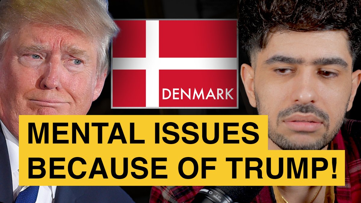 Half of Denmark experience mental health issues because of... Trump. But wait, it gets worse: