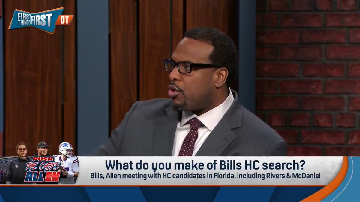 “If I’m one of [Josh Allen’s] teammates, that kind of bothers me. I don’t like the fact that you have that type of autonomy... I don’t like the fact that it’s public.” Willie Colon explains why Allen being part of the hiring process muddies the waters in the locker room: