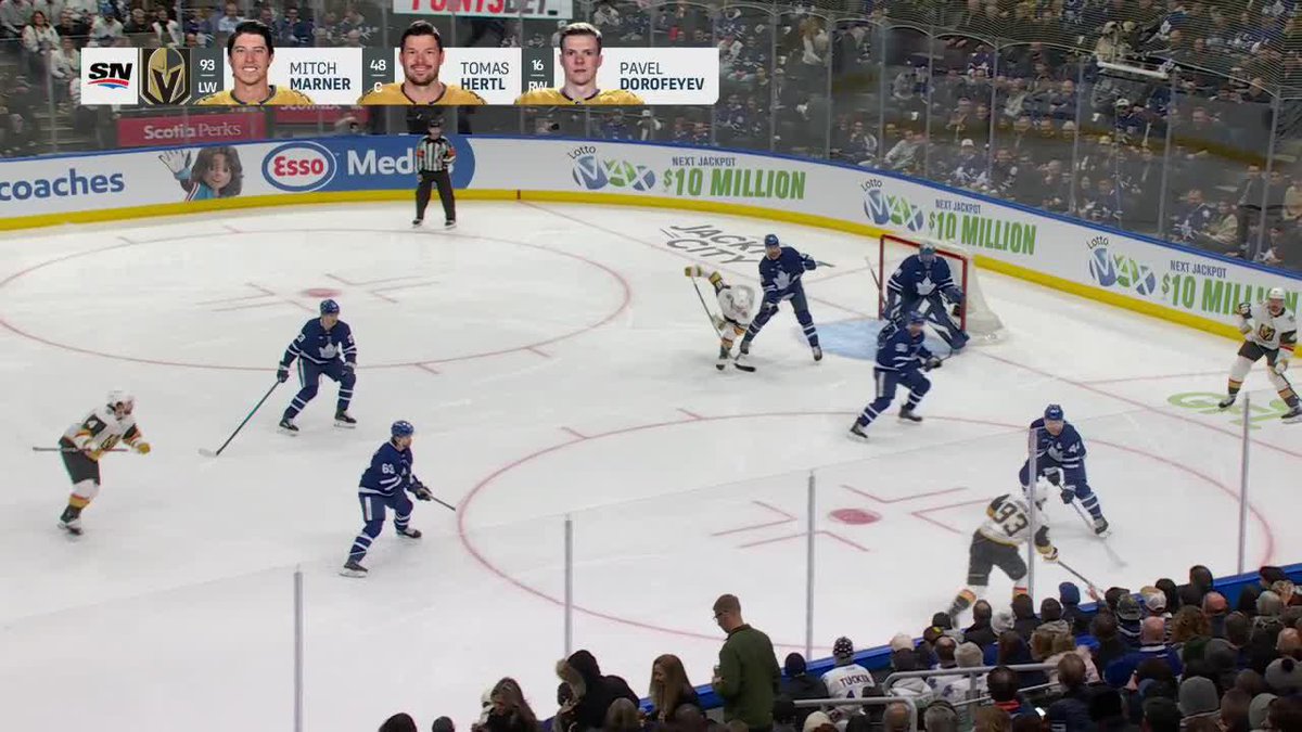 The boo's were LOUD for Marner's first puck touches 😳