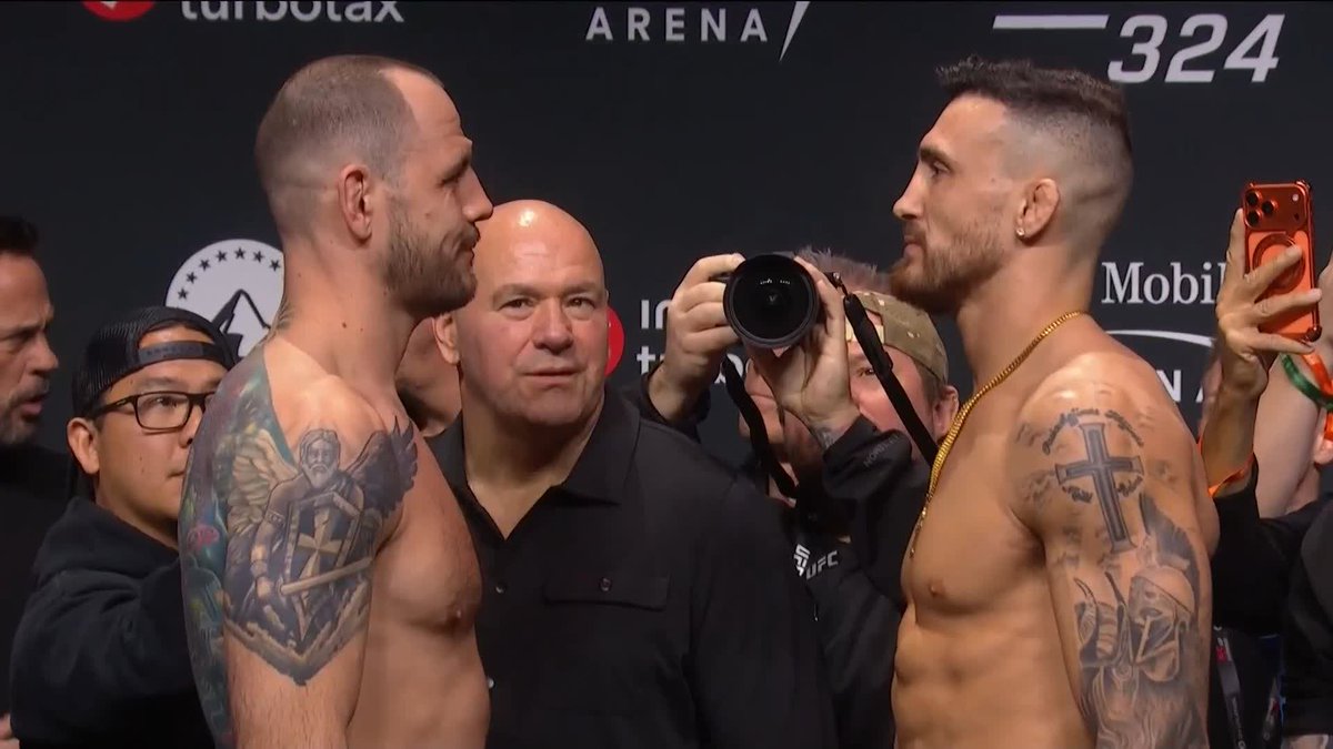 Mody B looking to make it 5 straight wins ✅ #UFC324 🇬🇧🇱🇹 @BalticGladiator vs Nikita Krylov 🇷🇺