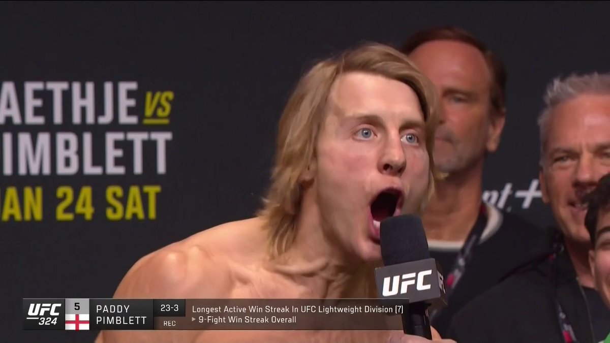 The most important fight of Paddy Pimblett's career! 🇬🇧🇬🇧🇬🇧 Paddy The Baddy has his eyes on championship GOLD! #UFC324 | Saturday | LIVE on TNT Sports Box Office