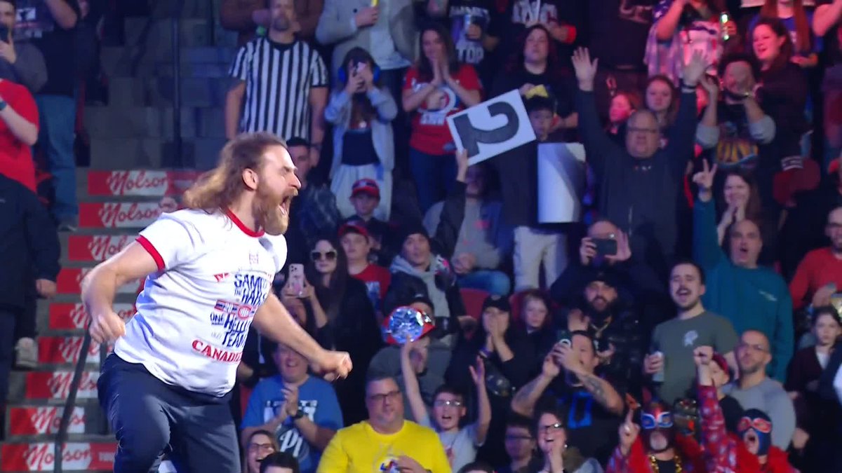 OH CANADA 🇨🇦 Sami Zayn is HOME!