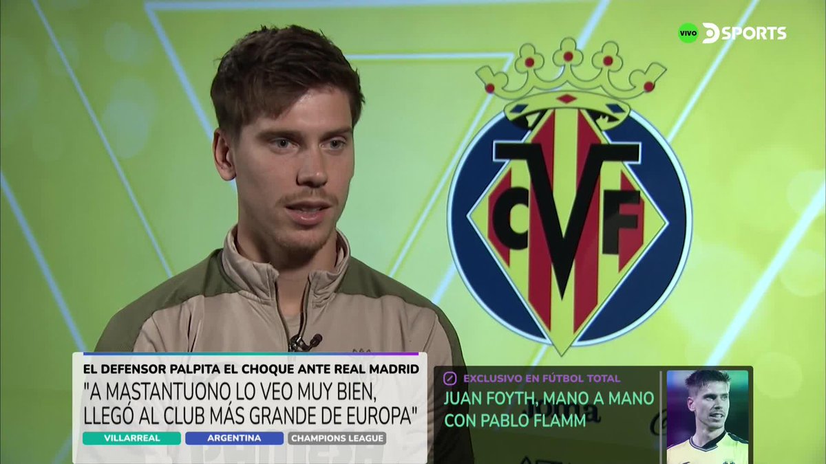 🗣️ Juan Foyth: "Mastantuono llegó al club más GRANDE de Europa y del mundo. Como argentino, la verdad que es muy lindo que él pueda estar en ese club representándonos y está haciendo las cosas muy bien." El Barcelona ya no lo querrá fichar 🤣🤣🤣