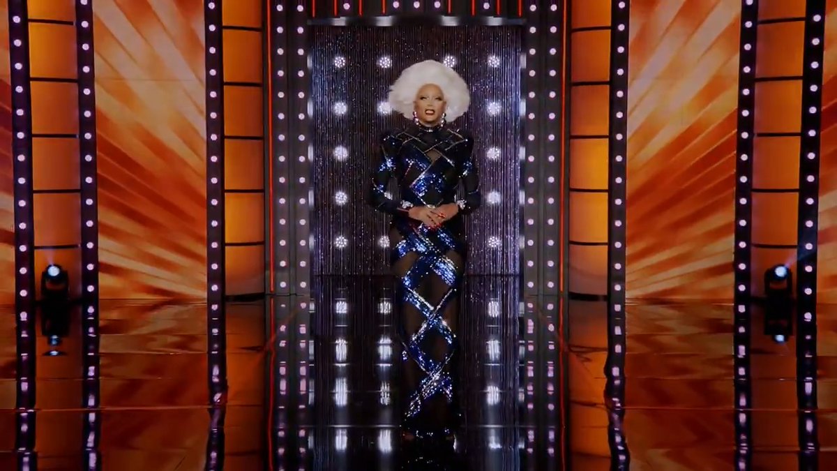 Lookin' good, Ru! 💙 #DragRace RuPaul