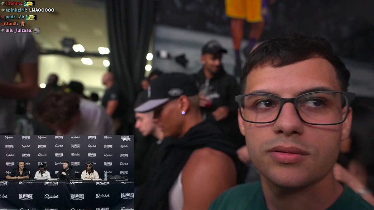 Marlon CRASHES OUT on a chatter telling him to "network" with controversial people in Adin Ross BrandRisk Boxing event😭😭