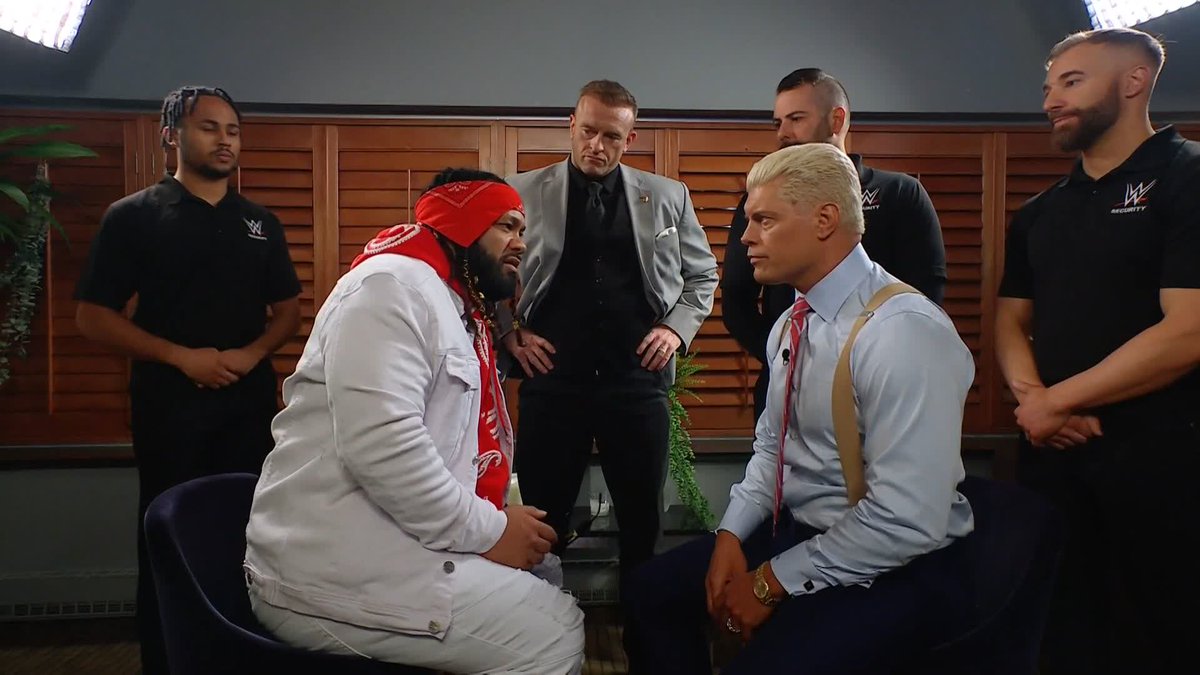 "That's what got you locked up" 😲 Cody Rhodes and Jacob Fatu are making things PERSONAL!