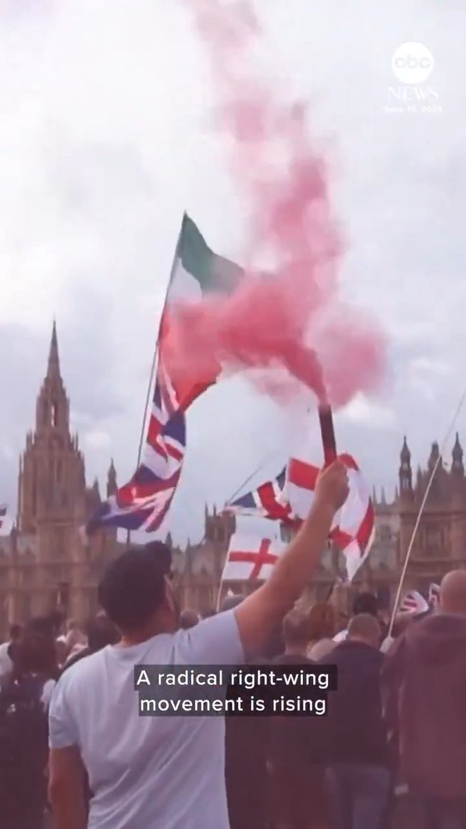 Britain is seeing the rise of its own MAGA-like movement, that is backed by powerful allies of Pres. Trump. Seeking to ride growing anti-immigrant sentiment, the radical right-wing movement hopes Britain is headed for its own Trumpian revolution. ABC News's Patrick Reevell reports.