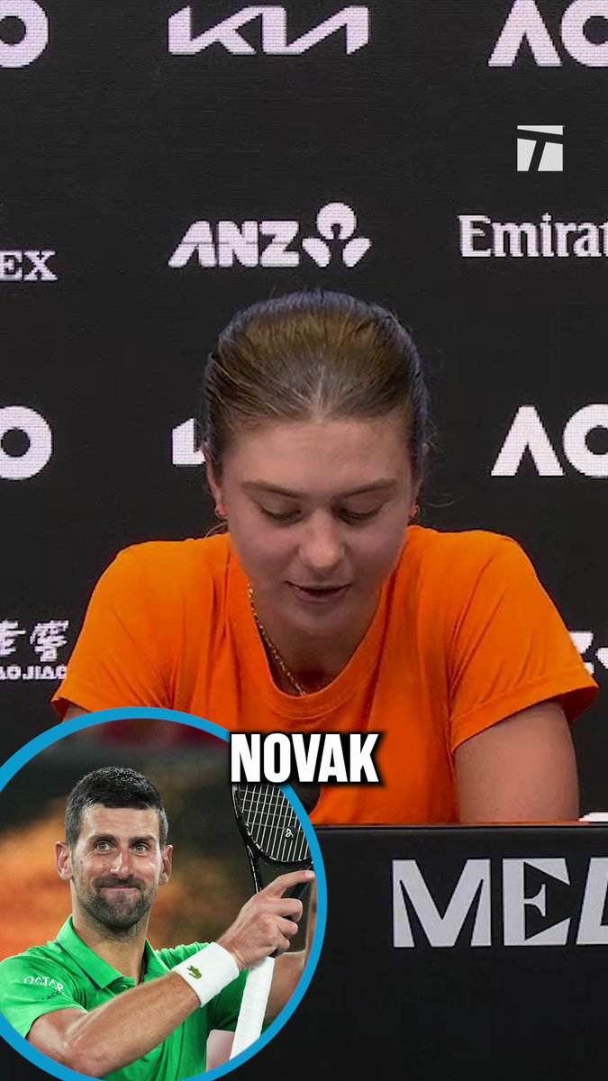 "When Novak gives you advice, you listen." 🧠 Learning from the best 🐐 #AO26