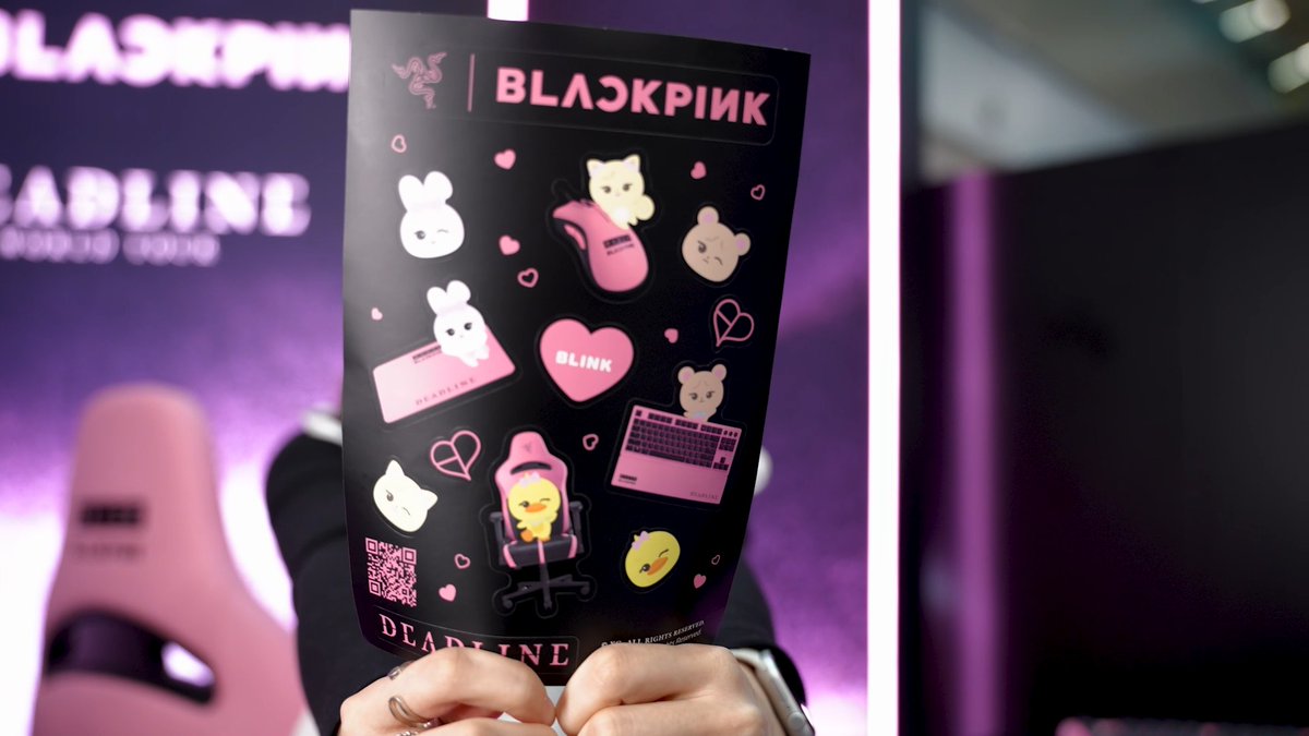 Seen the BLACKPINK x Razer stickers online and want some for yourself? Find us at the BLACKPINK WORLD TOUR <DEADLINE> Pop-Up Store and drop by the BLACKPINK x Razer booth. We’re around until 26 Jan. #BLACKPINKxRazer #Razer #BLACKPINK #블랙핑크 #DEADLINE