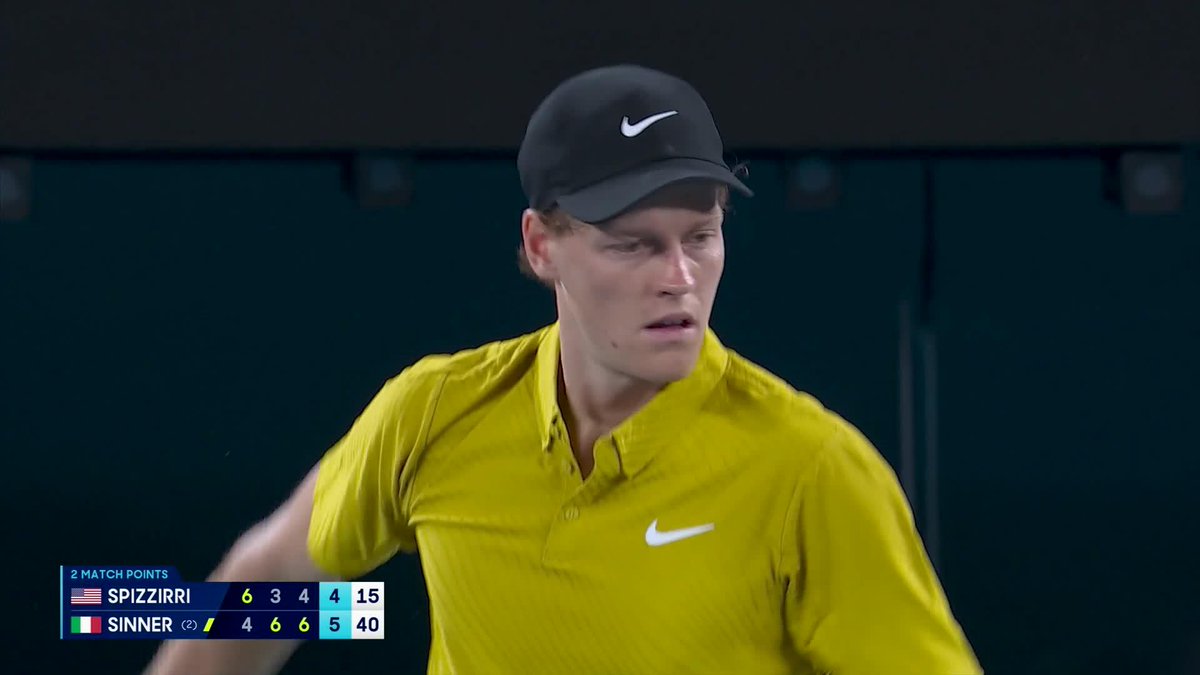 Let’s be real: Jannik Sinner did not win this match. The Australian Open won it for him by closing the roof. A brilliant tactical victory by the Australian Open. Well done.