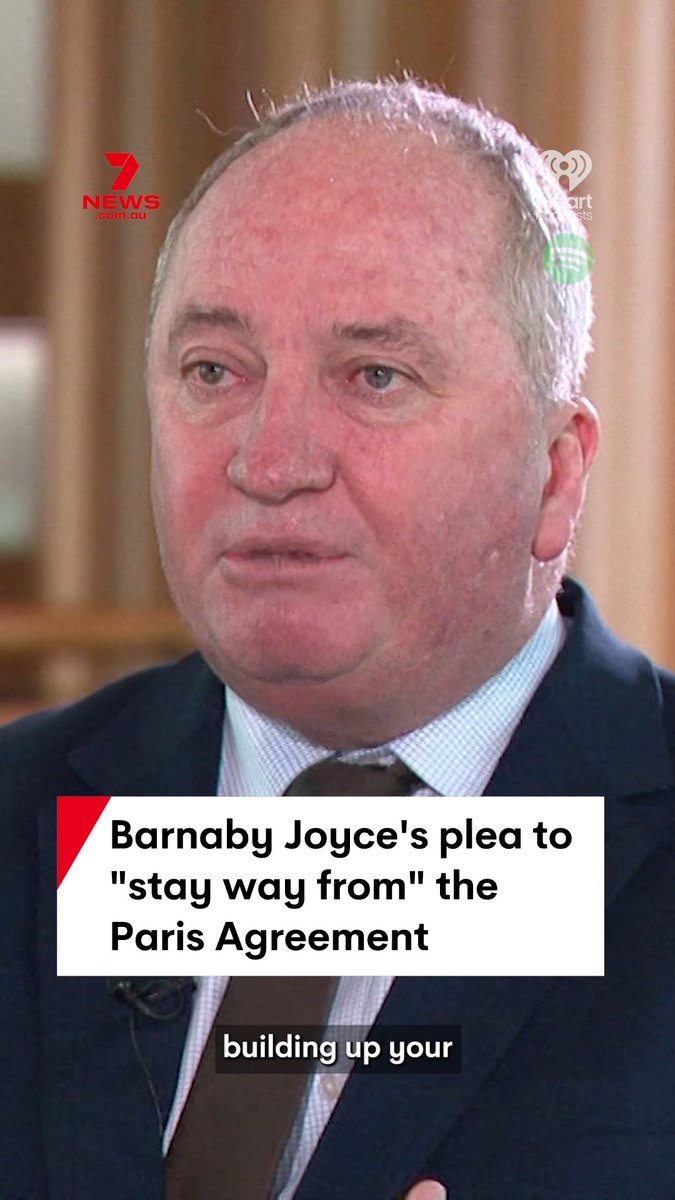 One Nation MP Barnaby Joyce calls for a ‘people first’ focus, instead of dealing with international affairs such as the Paris Agreement. #politics #australia #parisagreement