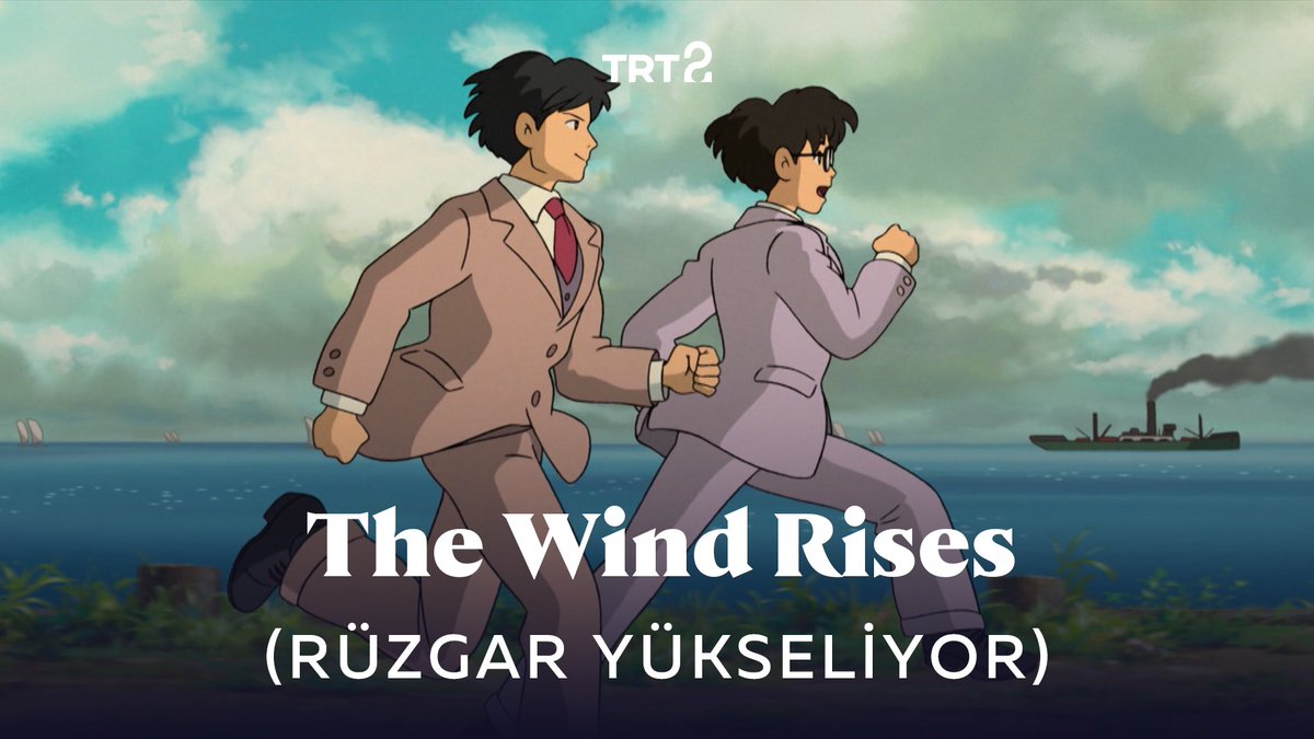 Uçak tasarımcısı olmayı hayal eden Jiro Horikoshi’nin kurgusal biyografisi ekrana geliyor. Hayao Miyazaki’nin yazıp yönettiği, "The Wind Rises" (Rüzgar Yükseliyor), bu akşam 21.30’da TRT 2’de. #TRT2Filmleri