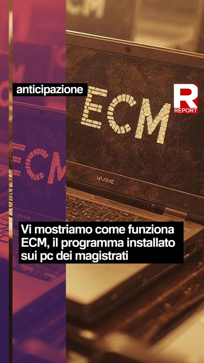 Francesco Zorzi, esperto di cybersicurezza e consulente di varie Procure italiane, ha replicato in laboratorio un’infrastruttura simile a quella del Ministero della Giustizia, per mostrarci come funziona ECM, il software installato sui pc dei magistrati. Domenica, 20.30, #Rai3