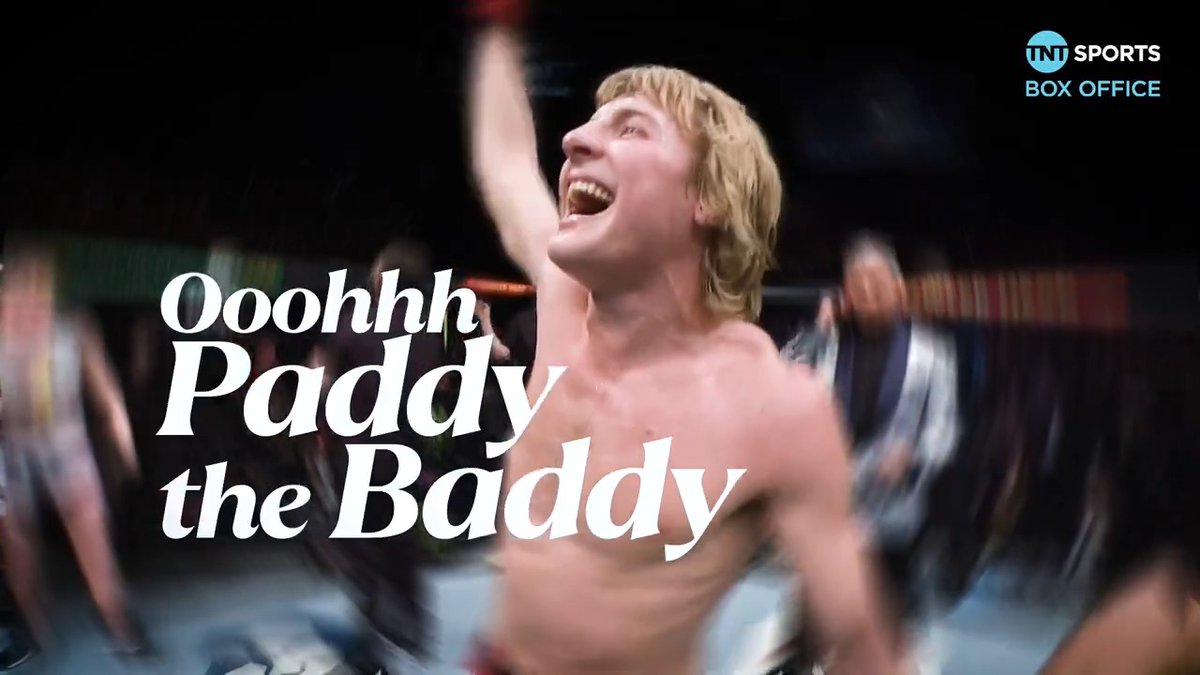From Cage Warriors to UFC superstardom. They laughed. He won. They doubted. He finished. Now the interim lightweight title is calling. From Liverpool to the world…Paddy ‘The Baddy’ Pimblett is coming 🤩 #UFC324 | LIVE on TNT Sports Box Office ▶️