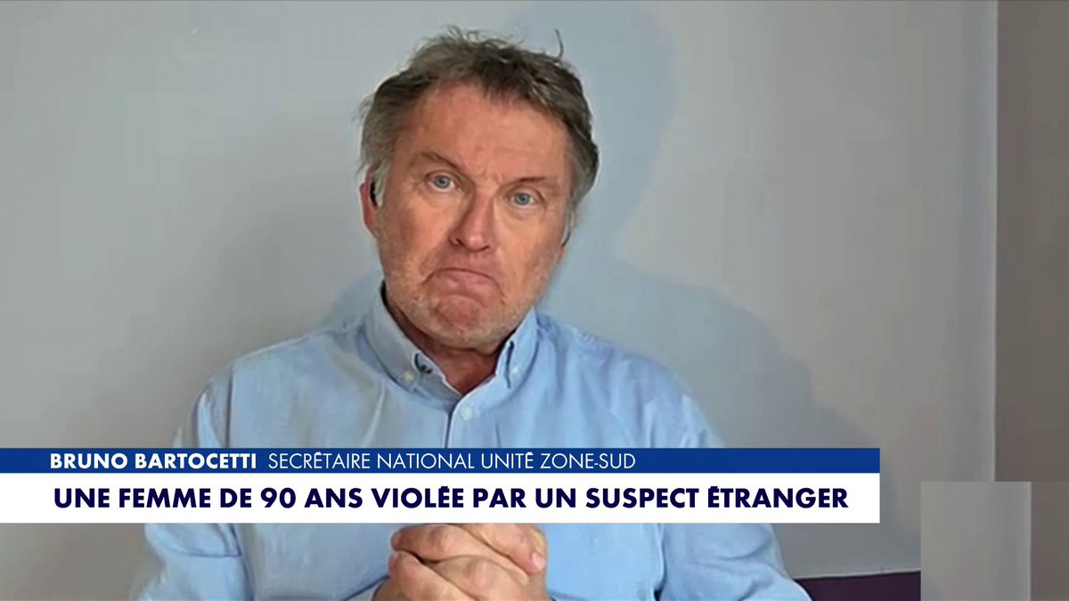 Bruno Bartocetti sur l’individu suspecté d’avoir violé une femme de 90 ans à Nice : «Cet individu ne mérite pas de vivre sur notre territoire», dans #HDProsWE
