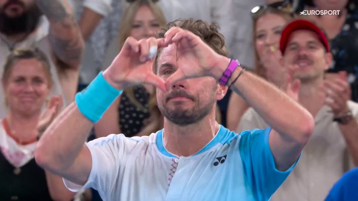 🥺 Aquí es donde lloran los hombres: STAN SE NOS VA 🇨🇭👑 Taylor Fritz puede con Wawrinka, que se despide del #AO2026 y de las pistas de Melbourne para siempre tras un viaje inolvidable 📺 Historia del tenis y del #AusOpen en Eurosport y HBO Max España
