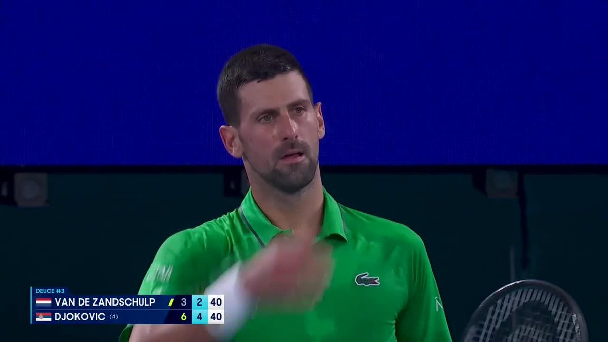 ¿Djokovic al borde de la descalificación en Australia? 😳 📺 Mirá el #AO26 en el Plan Premium de Disney Plus.
