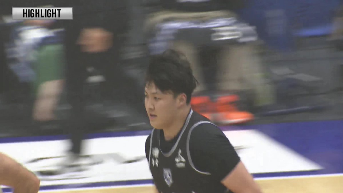 京都産業大では関西1部の得点王を獲得👑 福井にアジア特別枠として加入した#10 オーギルがデビュー戦で14得点✨ 福井ブローウィンズ 📡バスケットLIVEで見逃し視聴 #Bリーグ #りそなグループ
