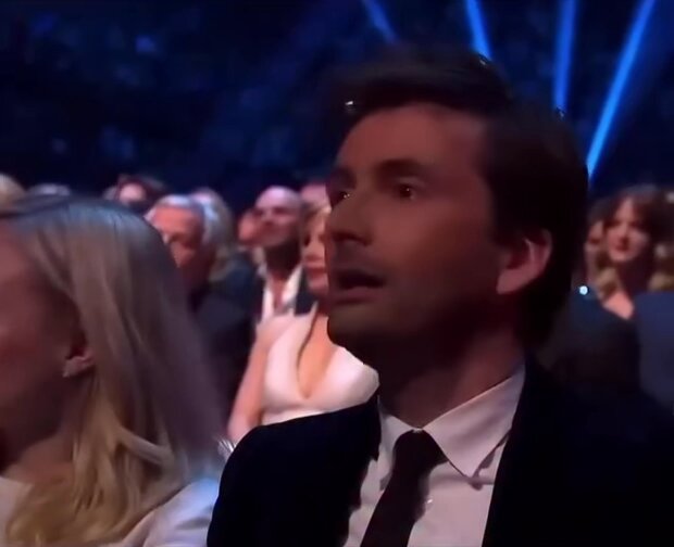 David Tennant’s reaction to unexpectedly receiving a special recognition award is timeless.