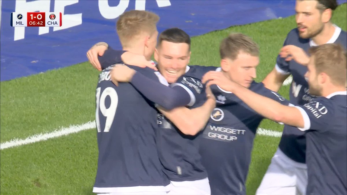 "Millwall's lions ROAR in their South London colosseum" 🦁 It's the perfect start for Millwall as a delightful cross from Femi Azeez causes havoc in the Charlton box and Kayne Ramsey gets the final touch for an own goal ⚽️