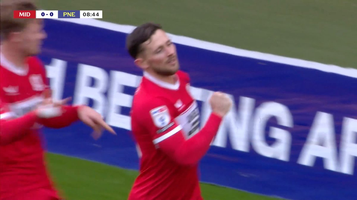 That Matt Targett cross. The Alan Browne touch. What a goal for Boro!