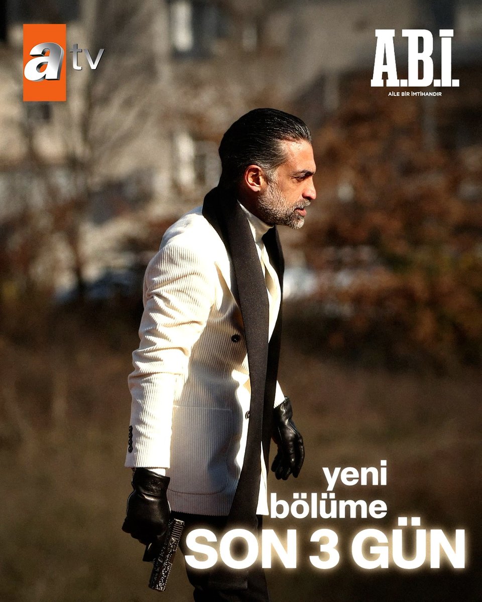 Behram'ın adımları sert! Yeni bölüme son 3 gün. A.B.İ. yeni bölümüyle salı 20.00’de atv’de! #AbiDizisi atv