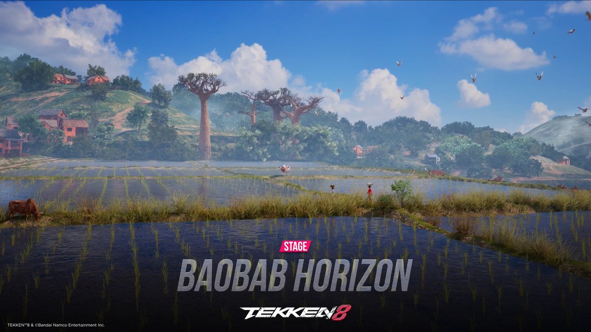 We hope you have a pleasant stay in Baobab Horizon🌴 Local fighting classes available!💥 #TEKKEN8