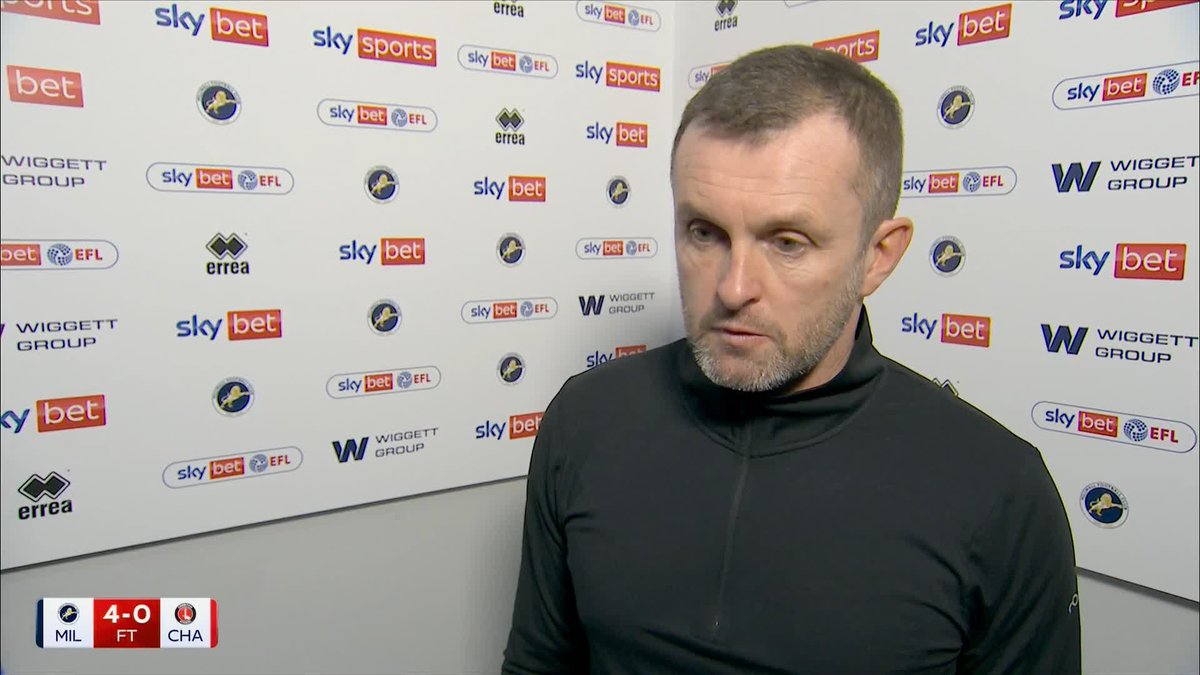 "We let the club down today" 😤 Nathan Jones has apologised for a Charlton performance that 'lacked charisma and belief', stating that the performance was 'unforgivable' after losing 4-0 to fierce rivals Millwall 💬