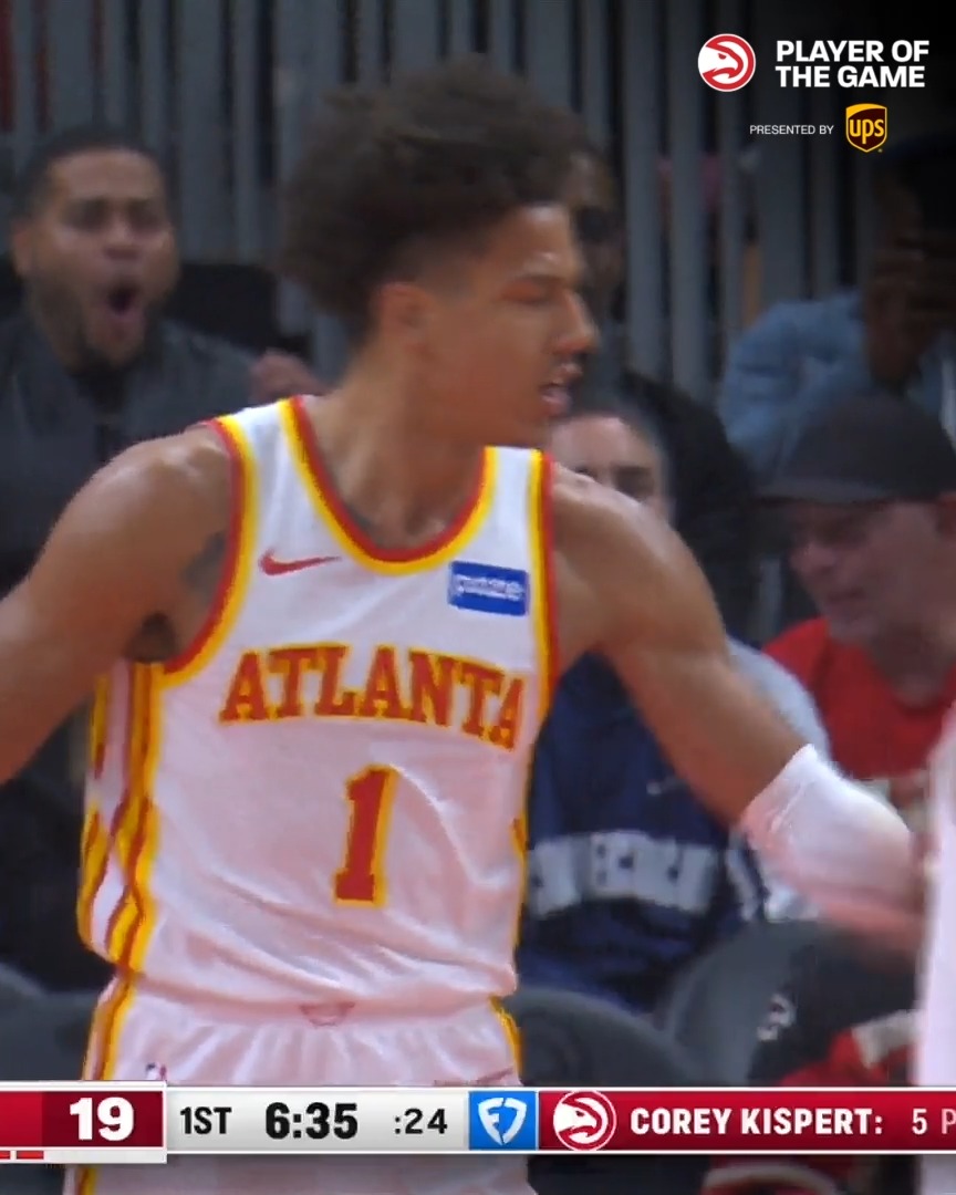 JJ now leads the league in double-doubles with 30 💪💪 💫 23 PTS 💫 18 REB 💫 9 AST Jalen Johnson x UPS
