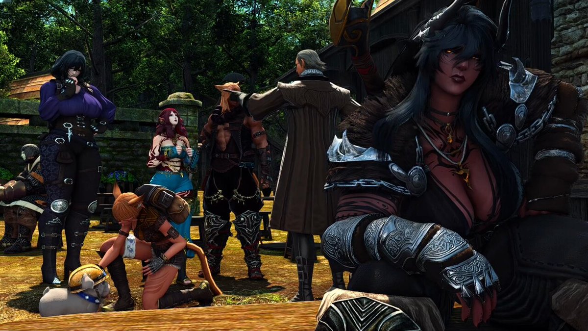 When Bev is finally allowed to smash... there's no better feeling #Roegadyn #Femroe #GPOSERS