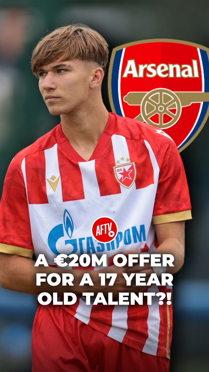 Arsenal are scouting a €20m midfield gem. 𝐖𝐨𝐫𝐭𝐡 𝐚𝐧 𝐢𝐧𝐯𝐞𝐬𝐭𝐦𝐞𝐧𝐭 𝐟𝐨𝐫 𝐭𝐡𝐞 𝐟𝐮𝐭𝐮𝐫𝐞? 🤔 #TransferDaily #Arsenal #AFTV #Football