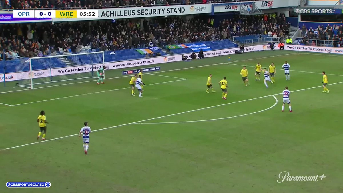 Harvey Vale's absolute GOLAZO opens the scoring for QPR vs. Wrexham 🚀
