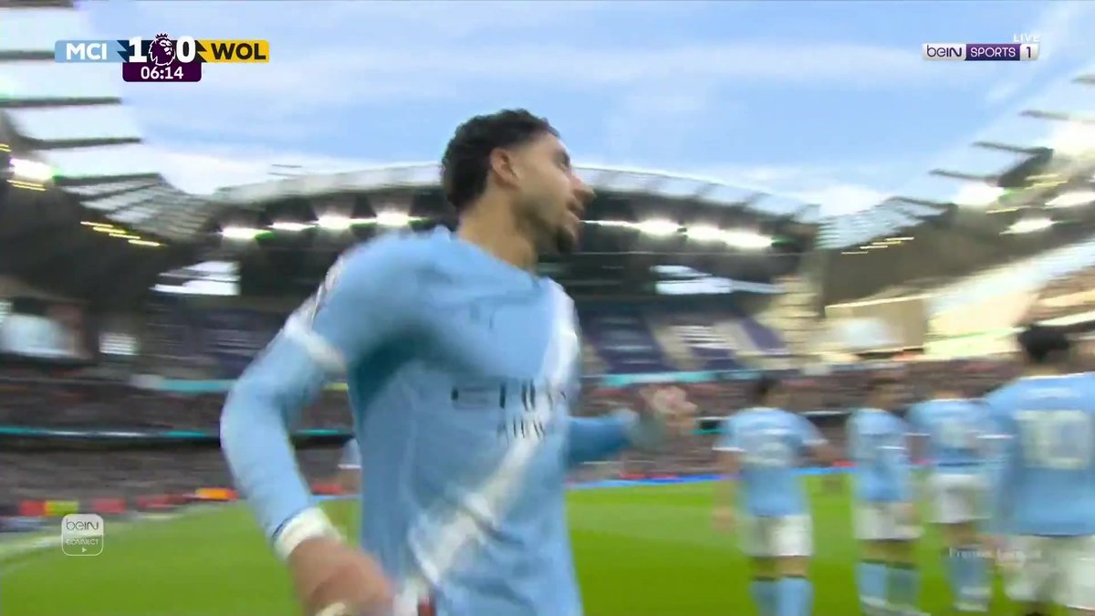 عمر مرموش يفتتح التسجيل لمانشستر سيتي #الدوري_الإنجليزي_الممتاز
