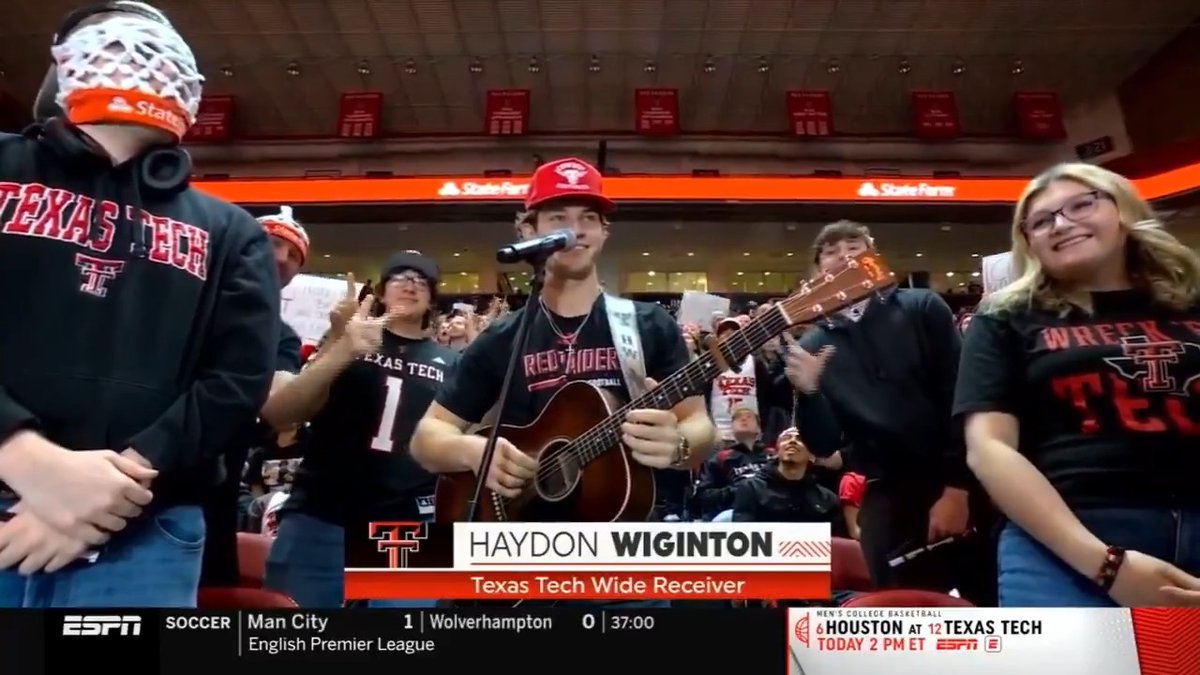 That's our guy. Let's go Haydon Wiginton 🌵! 🎵