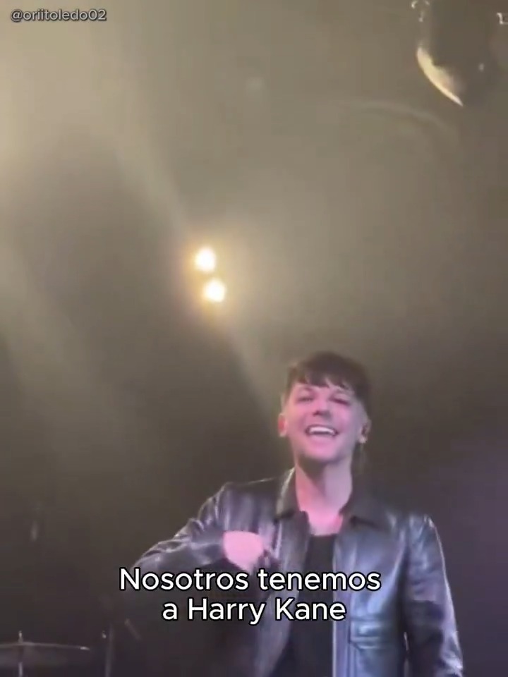 "Harry Kane": Por este momento durante un show de Louis Tomlinson