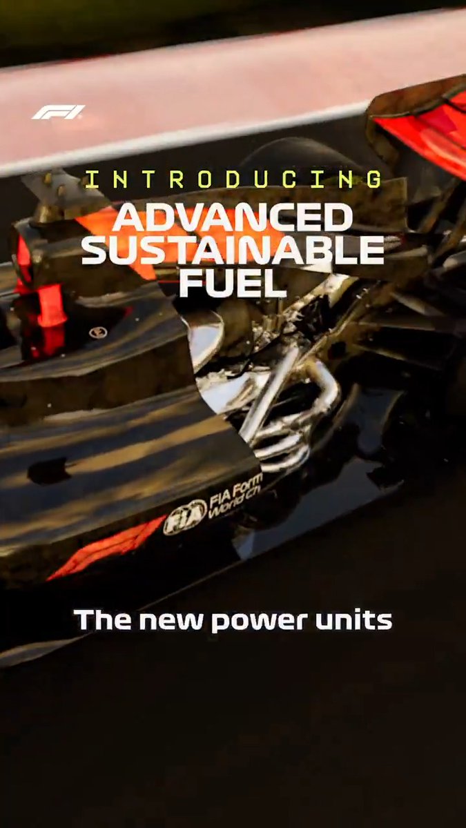 Powering the cars in 2026 💪 Advanced sustainable fuel is here, created from cutting edge sources of energy! 🍃 #F1