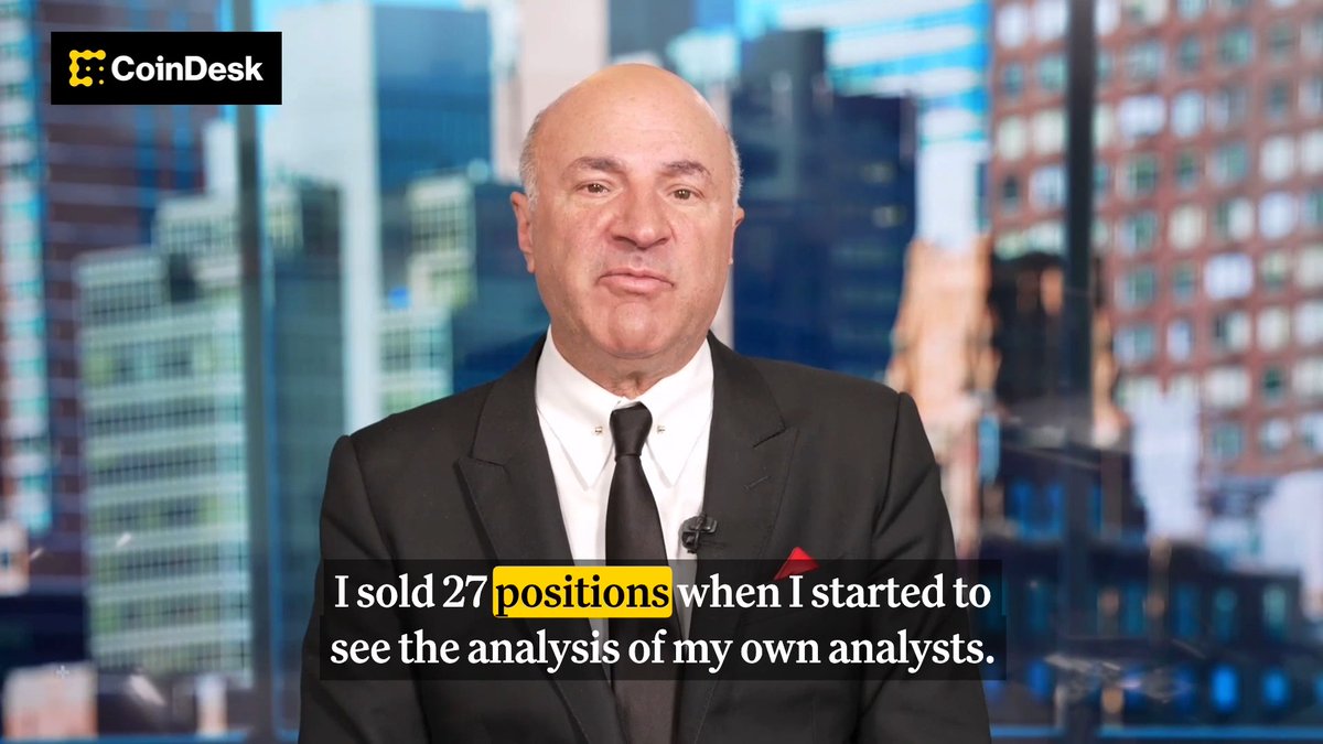 “Some of those ‘poo poo coins’ are never coming back.” Kevin O'Leary aka Mr. Wonderful says he sold 27 positions ahead of the October meltdown, and warns many altcoins won’t recover.