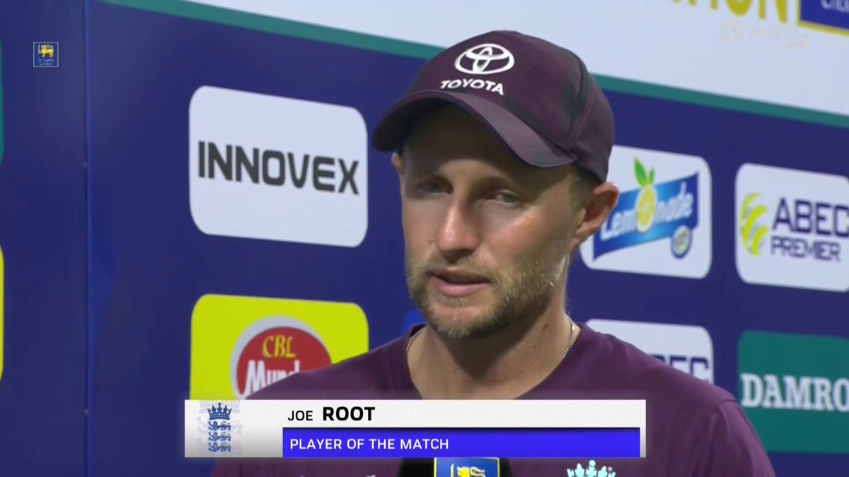 "It's nice to get the win on a very difficult surface." "We learnt from the mistakes we made in the first game." Player of the Match, Joe Root, reflects on England drawing their ODI series vs Sri Lanka level 🤝 📺 TNT Sports & discovery+ UK
